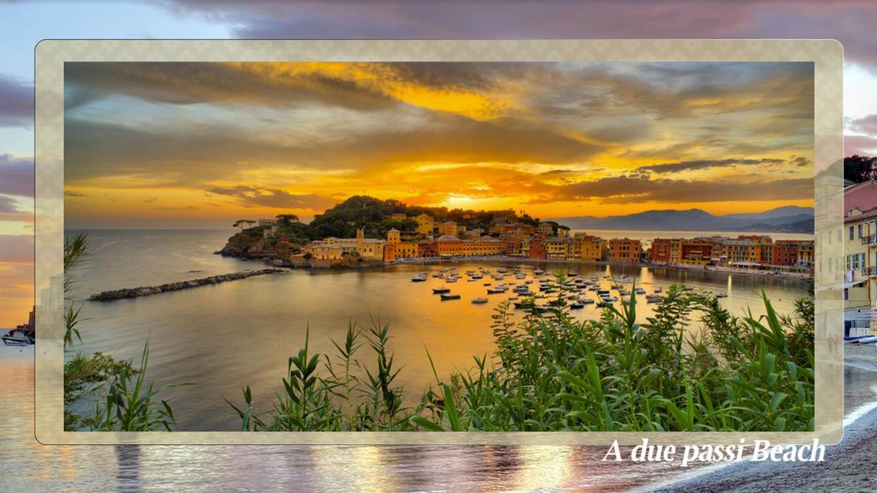 A Due Passi Beach Sestri Levante Eksteriør bilde