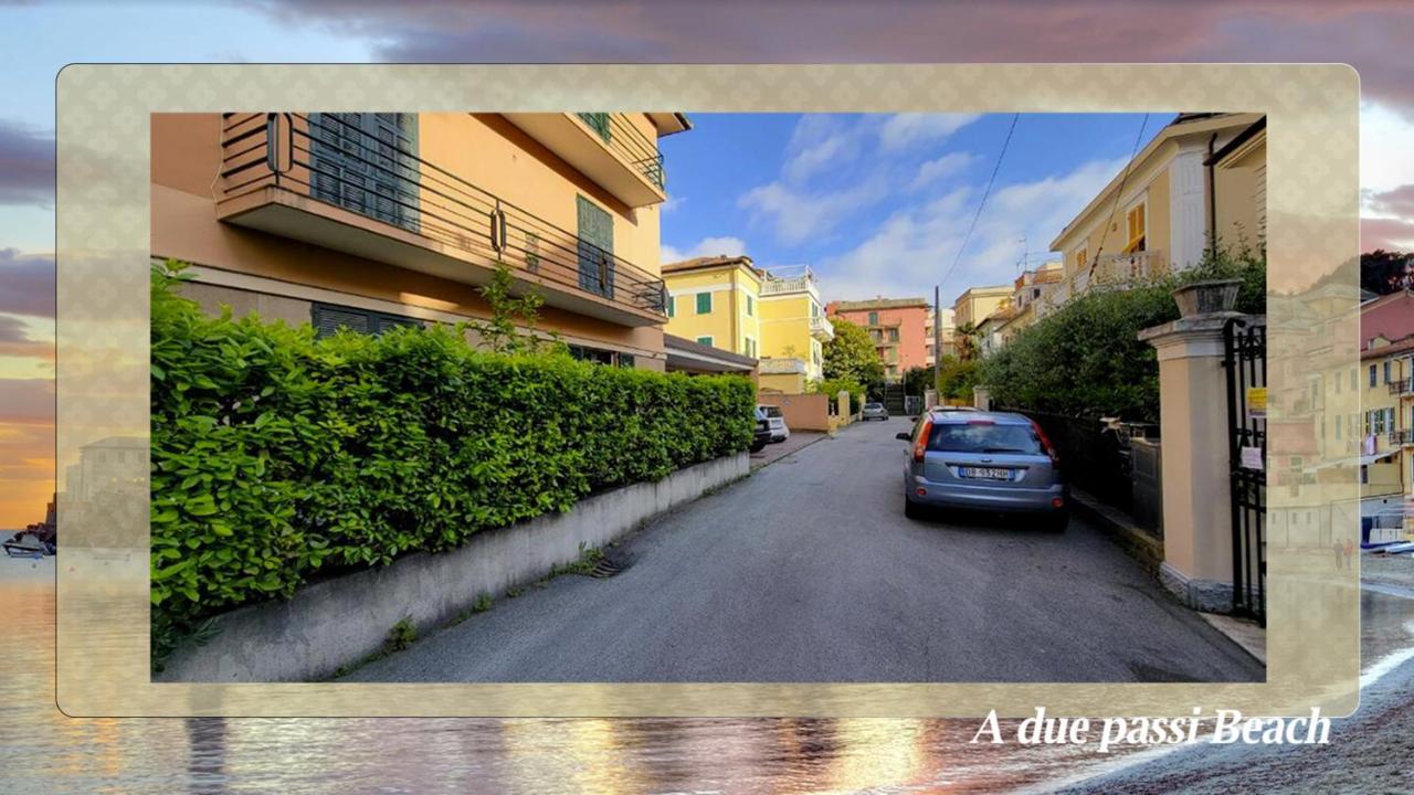 A Due Passi Beach Leilighet Sestri Levante Eksteriør bilde