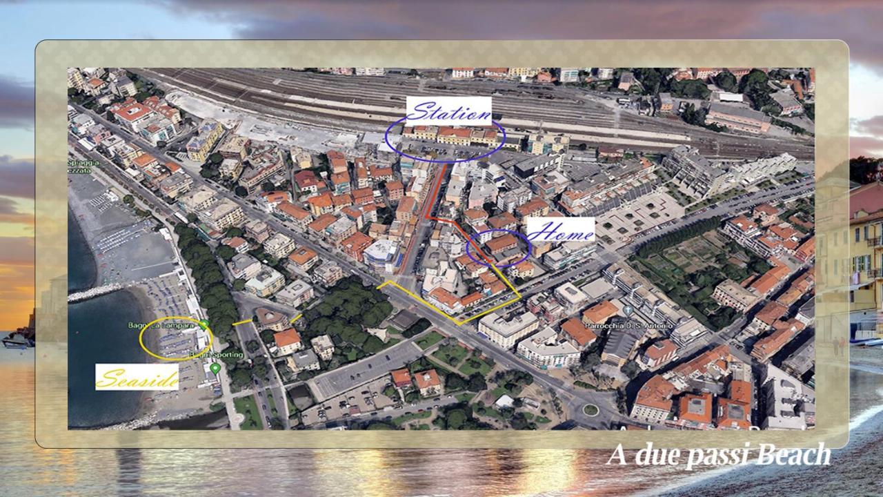 A Due Passi Beach Sestri Levante Eksteriør bilde
